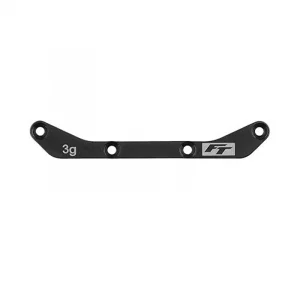 Team Associated RC28R FT Lower Pod Plate - Steel