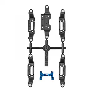 Team Associated RC28R Upper + Lower Front Arm Set
