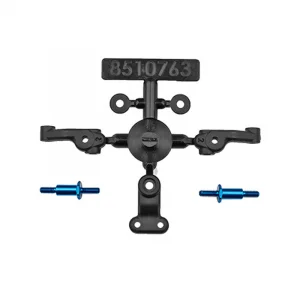 Team Associated RC28R Steering Block + Servo Horn Set