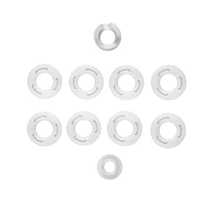 Team Associated RC28R FT Side Wall Flange Set - White