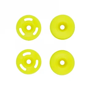 Team Associated RC28R Wheel Set - Yellow