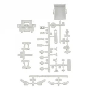 Associated RC10 Model 24 Rear Bulkhead/Caster/Steering Block