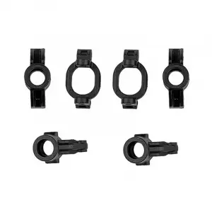 Team Associated Rc24 Zoom Steel Ring/Caster Blocks/Rear Hubs