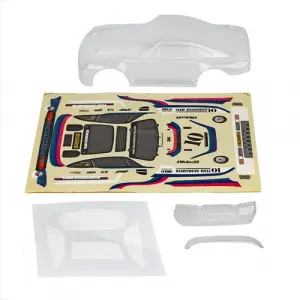 Team Associated Rc24 Zoom Rally Bodyshell Clear