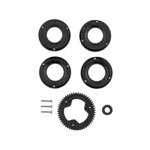 Team Associated RC28R.1 Spur Gear + Differential Covers Set