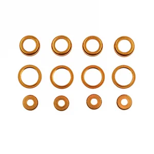 Associated Reflex 14B Classic 10mm Aluminium. Shock Caps/Collars