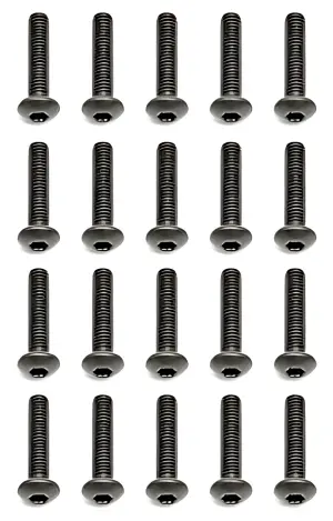 M3 X 14 Button Head Hex Screw