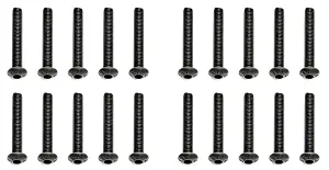 M3 X 20 Button Head Hex Screw (2mm Hex Socket (2)0)