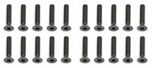 M3 X 16 Flat Head Hex Screw