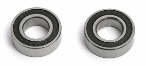 8 X 16 X 5 Ball Bearings (2) Rubber Sealed