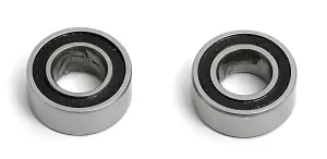5 X 10 X 4 Ball Bearings (2) Rubber Sealed