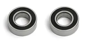 6 X 12 X 4 Ball Bearings (2) Rubber Sealed