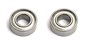 5 X 11 X 4 Ball Bearings (2) Steel Shielded