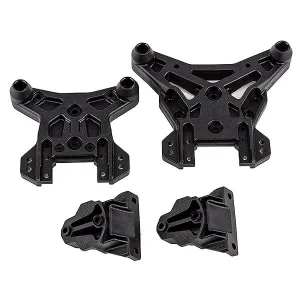 Team Associated Rival MT8 Shock Towers And Centre Brace Mount