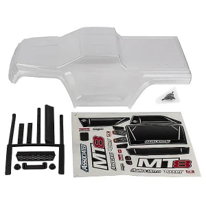 Team Associated Rival MT8 Body Set - Clear