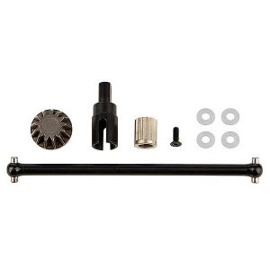 Team Associated Rival MT8 Outd Rive Shaft - Pinion - Dogbone Se