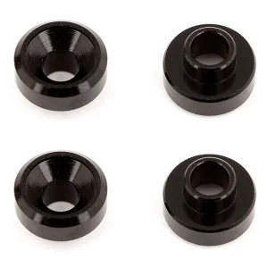 Associated Aluminium Servo Washers Black (4)