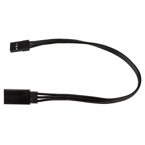 Reedy 175mm Servo Extension Wire Black (6.89In)