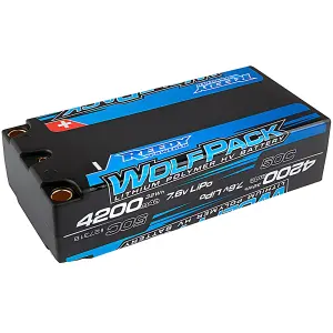 Reedy Wolfpack HV -Lipo 4200mAh 50C 7.6V Lipo Shorty Battery