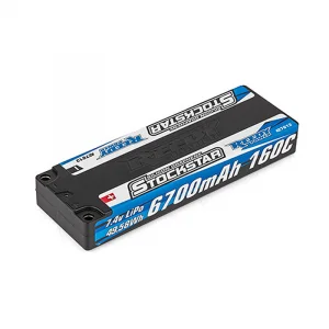 Reedy Stockstar 6700Mah 7.4V 160C LCG Stick Lipo Battery