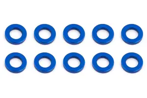Associated Ballstud Washers 5.5 X 1.0mm Blue Aluminium (10)