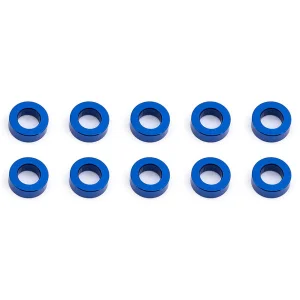 Associated Ballstud Washers 5.5 X 2.0mm Blue Aluminium (10)
