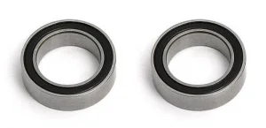 Bearing - 10 X 15 X 4mm Rubber Shielded (2)