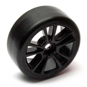 Associated Qualifier Apex Super Drift Wheel/Tyre Black ** CLEARANCE **