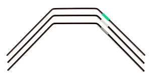 Team Associated TC7 FT Rear Anti Roll Bar Set 1.1/1.2/1.3