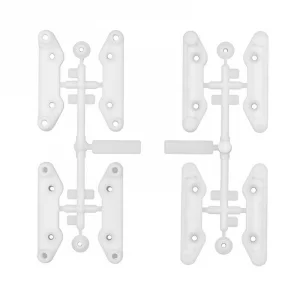 Team Associated 6X6 Arms Mounts +3mm - Natural