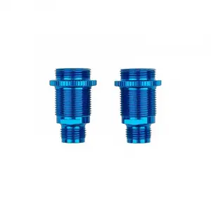 Team Associated 6X6 Aluminium Shock Bodies - Blue (2)