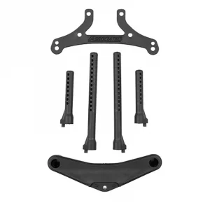 Team Associated TC8 Front Bumper And Body Post Set