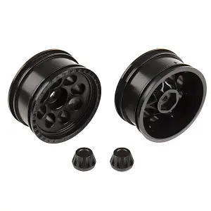 Associated CR12 Tioga Wheels (Black)