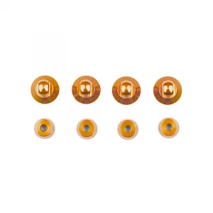 Element RC Team Associated Enduro RC10TT Shock Cap Set - Gold