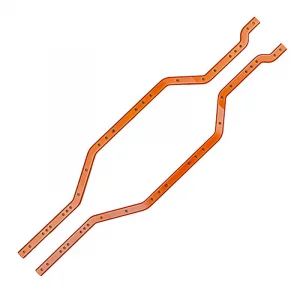 Element RC Team Associated Enduro RC10TT Chassis Rails - Gold