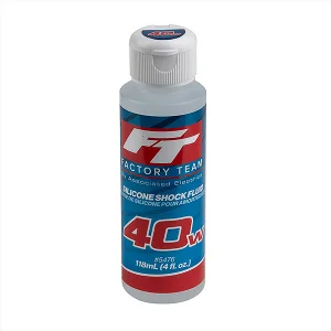Team Associated FT Silicone Shock 40Wt (500cSt) 4Oz/118Ml