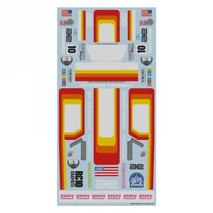 Team Associated RC10 Graphite Kit Decal Sheet
