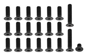 Team Associated RC10CC 8/32 Screw Set Black