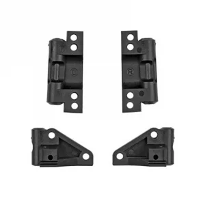 Team Associated RC10 Arm Mounts - Front + Rear Black