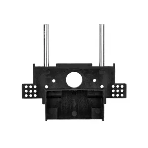 Team Associated RC10 Rear Bulkhead W/Wing Tubes Black