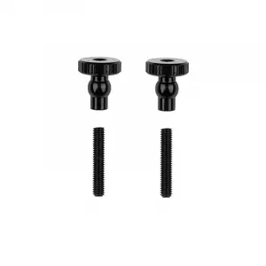 Team Associated RC10 4WD Aluminium Chassis Stiff. Thumb Screws BK