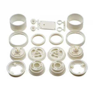 Team Associated RC10 Wheels Front + Rear - White ** CLEARANCE **