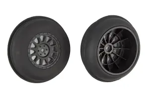 Team Associated Sand Ribbed Front Tyres On Method SC Wheel