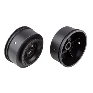 Team Associated DR10 Drag Rear Wheels Black