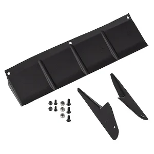 Team Associated DR10 Reakt Rear Spoiler Black