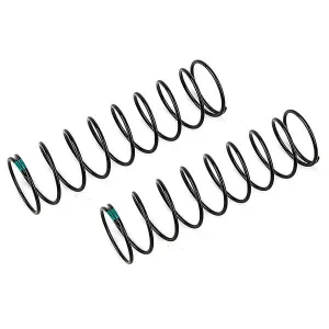 Team Associated 13mm Rear Springs Green 2.20Lb/In L72 9.75T 1.2D