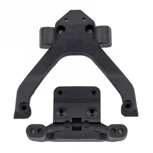 Team Associated RC10B6.4/T6.4 Fr Top Plate + Mount Angled Ca