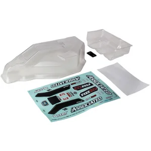 Team Associated RB10 RTR Bodyshell + Wing - Clear Unpainted
