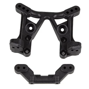 Team Associated Dr10M Front SH Ock Tower + Rear Ballstud Moun