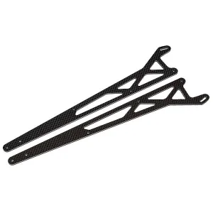 Team Associated Dr10M FT Wheelie Bar Arms - Carbon Fibre
